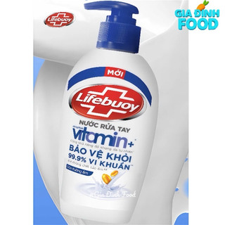 NƯỚC Rửa Tay Lifebuoy Bảo Vệ Khỏi 99.9% Vi Khuẩn Gây Bệnh 450Gr