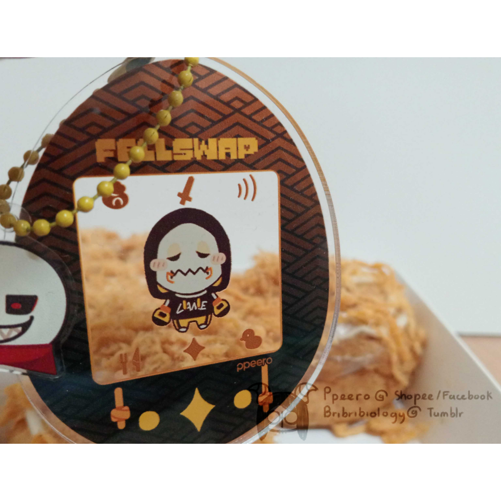 "Skelebros Tamagotchi" Keychain Dây Bi | Undertale Au