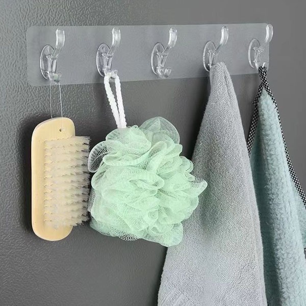 Móc dán tường trep ảnh, móc treo chữ U, kẹp chổi, móc inox chịu lực bám KH0046