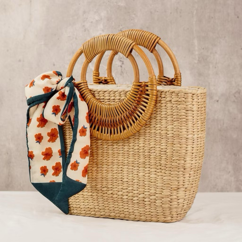 [ Kho sỉ ] Túi lục bình hanmade chụp ảnh áo dài, chụp ảnh thời trang , đi biển đi chơi đi du lịch