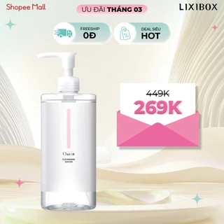 Nước Tẩy Trang Dành Cho Da Nhạy Cảm Chacott Cleansing Water 500ml
309.000
₫
-49%
4.9
Đã bán 10k+
TP. Hồ Chí Minh