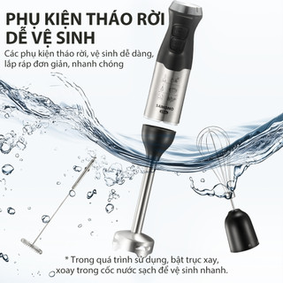 Combo Máy Xay Cầm Tay 5in1 600W SW-HBW600 và Nồi Nấu Cháo Chậm Samono 1 Lít  SW-SC10 - BH 1 Năm