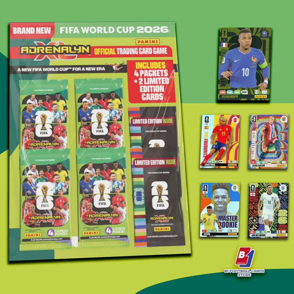 Multipack (Túi Chứa Thẻ) - Panini Adrenalyn XL FIFA World Cup 2026 ...