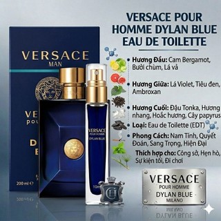 Nước hoa nam Versacee Dylan 10ml EDT - Vi Tran Perfume