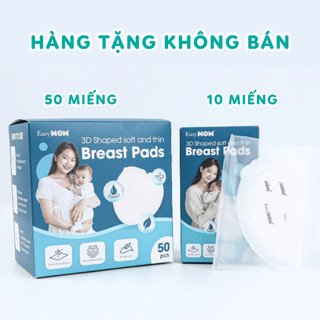 [Hàng Tặng Không Bán] Miếng Lót Thấm Sữa Easy MOM - Hộp 10/50 Miếng