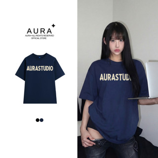 Áo thun Aura✦ TAPE Oversized Tee 100% Cotton Unisex T-shirt