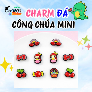 Set charm đá Công chúa mini