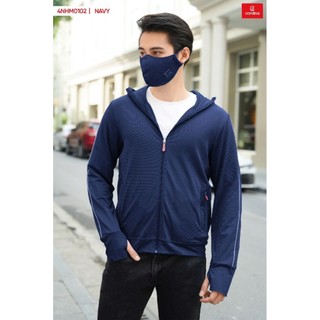 Áo chống nắng nam CARDINA 2 lớp chất thun lạnh cao cấp viền thể thao chống tia UV thiết kế lưới tản nhiệt 4NHM02.