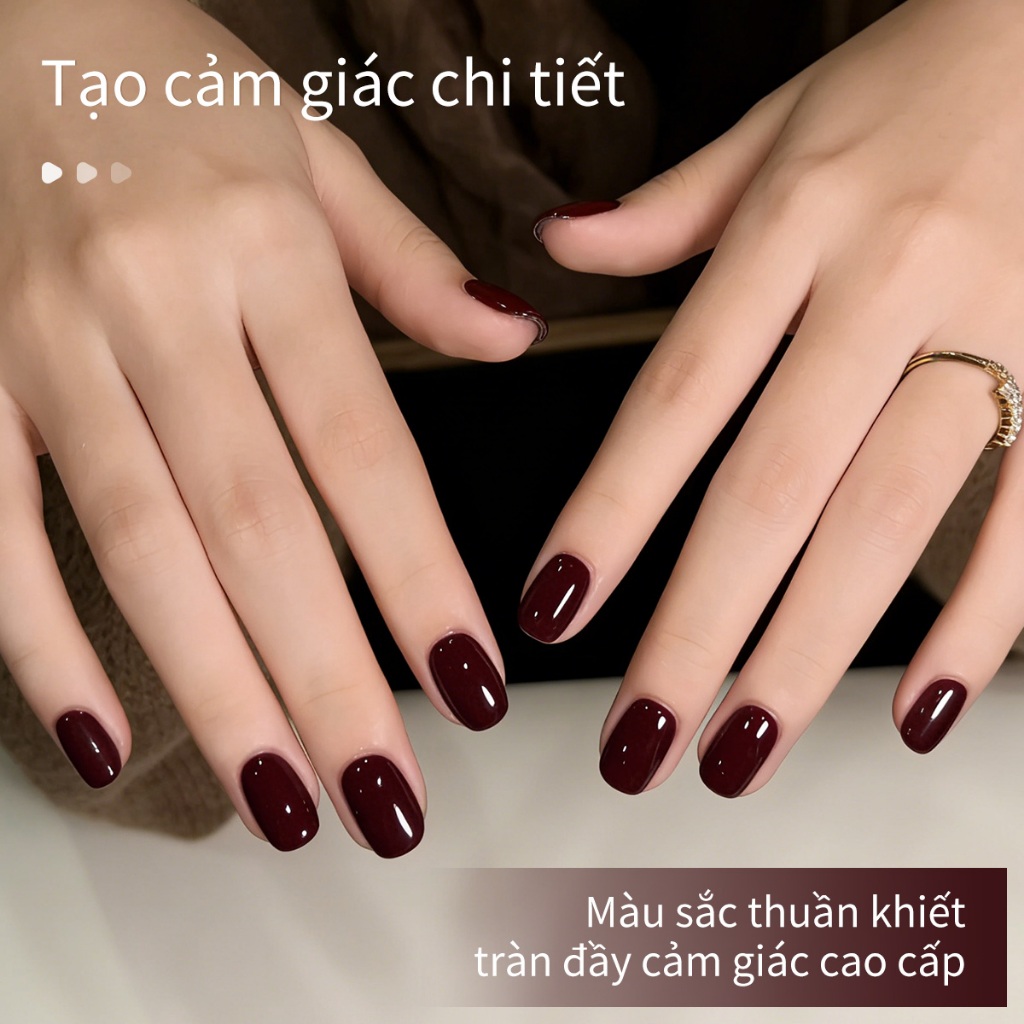 XEIJAYI 40ml - Sơn móng tay dạng gel màu đỏ đậm, bền màu, phù hợp cho salon và sử dụng hàng ngày.