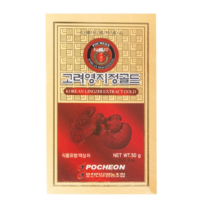 [ Chính Hãng ] Cao Linh Chi Pocheon Hàn Quốc, Hộp 5 Lọ * 50gr