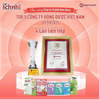Kem đánh răng thảo dược Ích Nhi dưới 6 tuổi, Tuýp 50g, ko chứa flour, Làm sạch răng miệng ở trẻ em