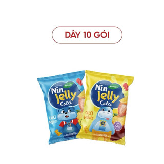 Thực phẩm bổ sung Kẹo dẻo Ích Nhi (dây 10 gói) bổ sung canxi cho bé, cung cấp lợi khuẩn hỗ trợ tiêu hóa, hương trái cây