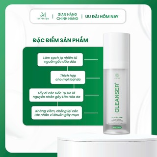 Sữa Rửa Mặt Lurcinn Cleanser Dịu Nhẹ, Lành Tính, Mờ Thâm, Giúp Làm Sạch Da, Cung Cấp Độ Ẩm 120ml