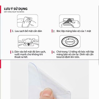 (Set 10) Miếng Dán 2 Mặt Kích Thước 6x6 Siêu Dính Loại Đẹp - Chống Thấm Chịu Nước Siêu Bền Chắc, Siêu Tiện Lợi.