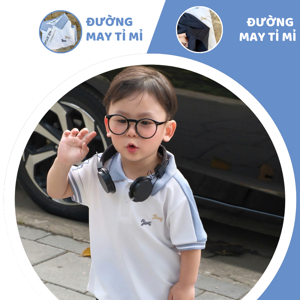 [À ƠI SHOP] B53- bộ polo 2 ngựa thêu trước ngực - a117.1775