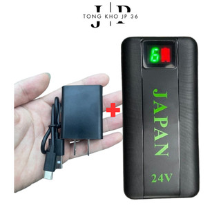 Pin Áo Điều Hòa JAPAN 24V Cao Cấp - 94000mAh, 6 Cấp Gió, Dùng Bền 14-16 Tiếng, Phù Hợp Mọi Loại Áo Quạt