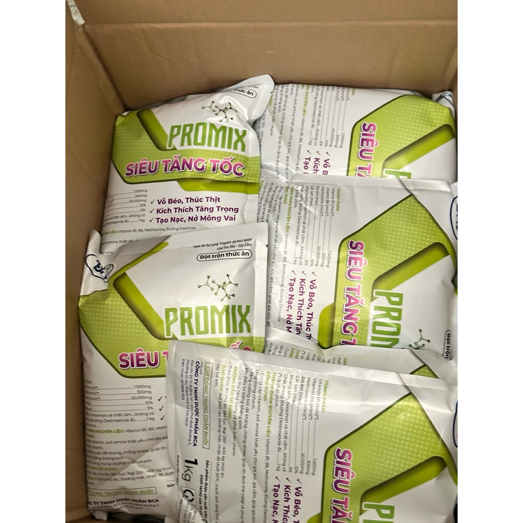 siêu tăng tốc dùng trong thú y gói 1kg