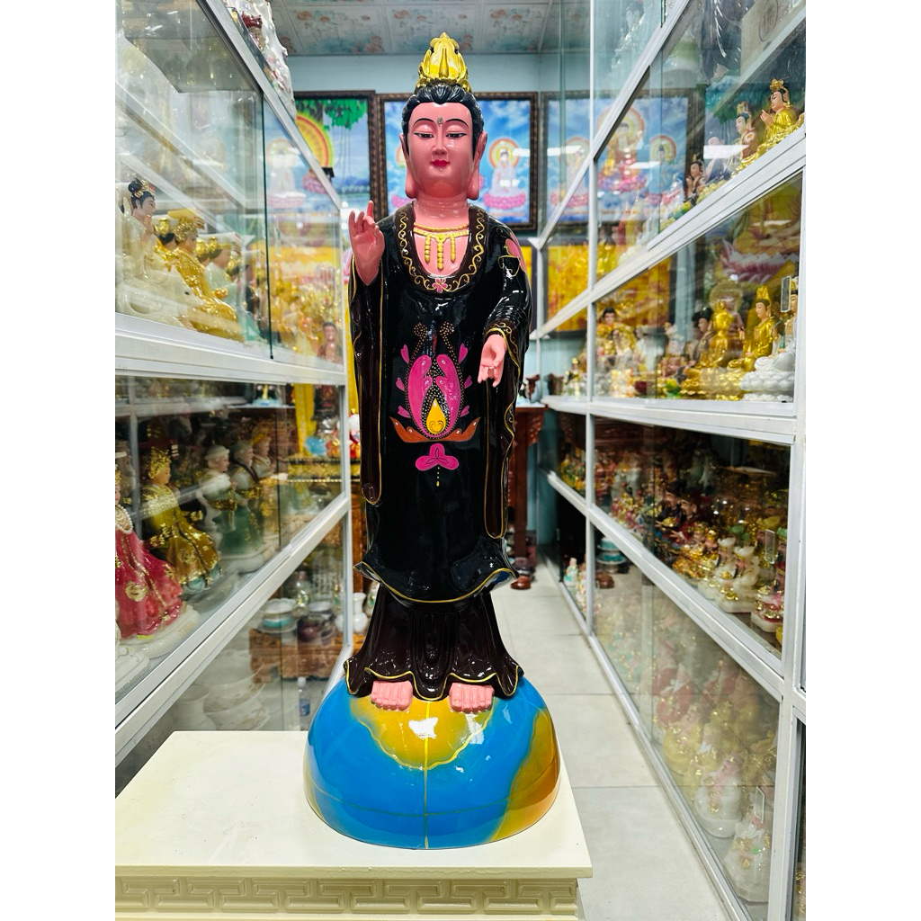 Mẹ Diêu Trì Địa Mẫu Composite cao 50cm, 60cm, 80cm, 90cm