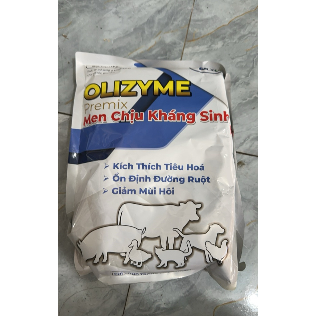 men tiêu hoá gói 1kg cho vật nuôi thú cưng