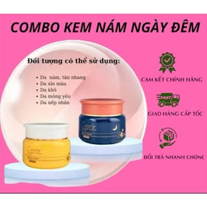 COMBO Ngày Đêm CINNLY Blur Melasma Mờ Thâm, Nám, Xạm, Tàn Nhang lâu năm, giúp da trắng sáng mịn màng