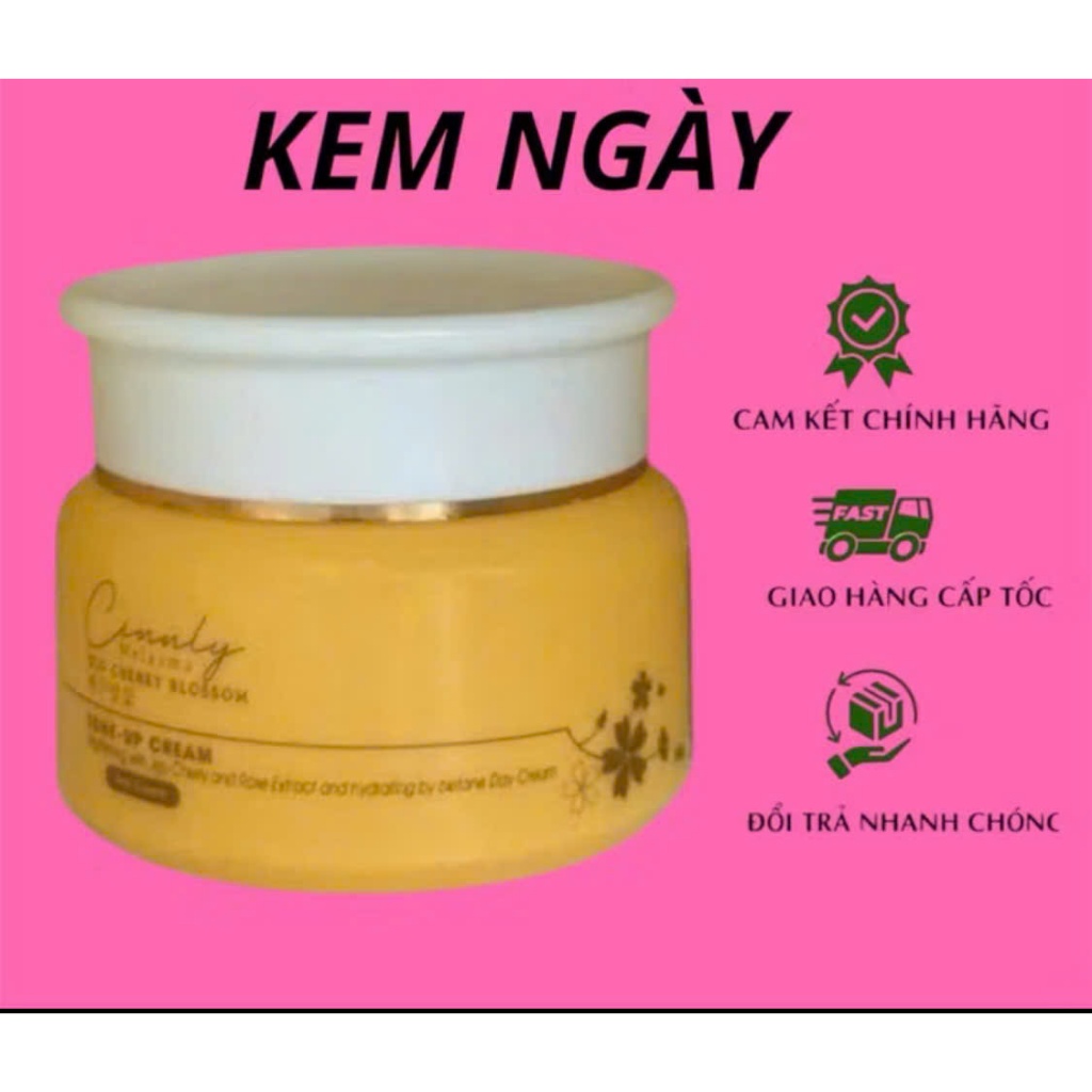 COMBO Ngày Đêm CINNLY Blur Melasma Mờ Thâm, Nám, Xạm, Tàn Nhang lâu năm, giúp da trắng sáng mịn màng