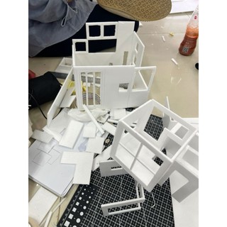 2 tấm Bìa mô hình trắng fomex nhiều độ dày – A4, A3, 3mm - 5mm – Làm mô hình, thủ công, dựng bảng QNshop Handmade