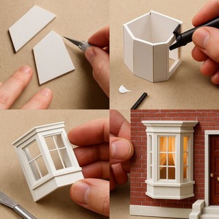 2 tấm Bìa mô hình trắng fomex nhiều độ dày – A4, A3, 3mm - 5mm – Làm mô hình, thủ công, dựng bảng QNshop Handmade