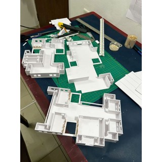 2 tấm Bìa mô hình trắng fomex nhiều độ dày – A4, A3, 3mm - 5mm – Làm mô hình, thủ công, dựng bảng QNshop Handmade