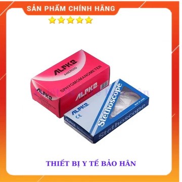 Bộ huyết áp cơ đồng hồ 500V và ống nghe FT-801 hãng ALPK2 Nhật Bản new 2026