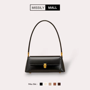 Túi xách nữ, đeo vai MISSILY kiểu dáng công sở sz 28cm (ms101)