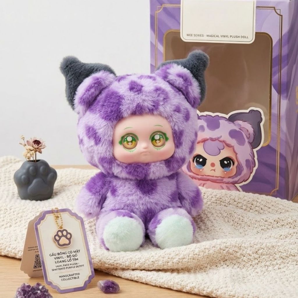 Gấu Bông Mặt Baby Dễ Thương, Thú Nhồi Bông Baby Tai Gấu,Gấu Trúc Đỏ Làm Móc Khóa,Gấu Đeo Cho Bé,Bạn Gái