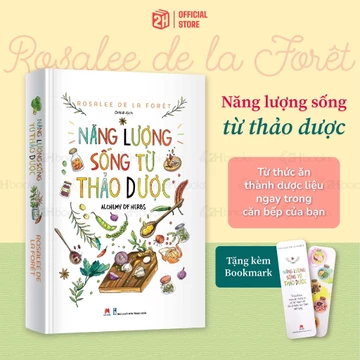 Sách Năng Lượng Sống Từ Thảo Dược, Sách Nấu Ăn, Thảo Dược Gia vị trong nấu ăn - 2H Books
