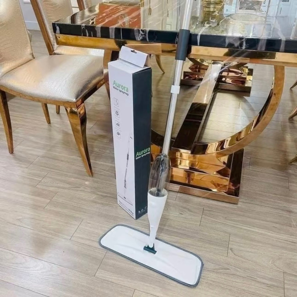 Cây Lau Nhà Phun Sương Xoay 360 Độ Có Bình Xịt Nước Lau Sàn Thông Minh Làm Sạch