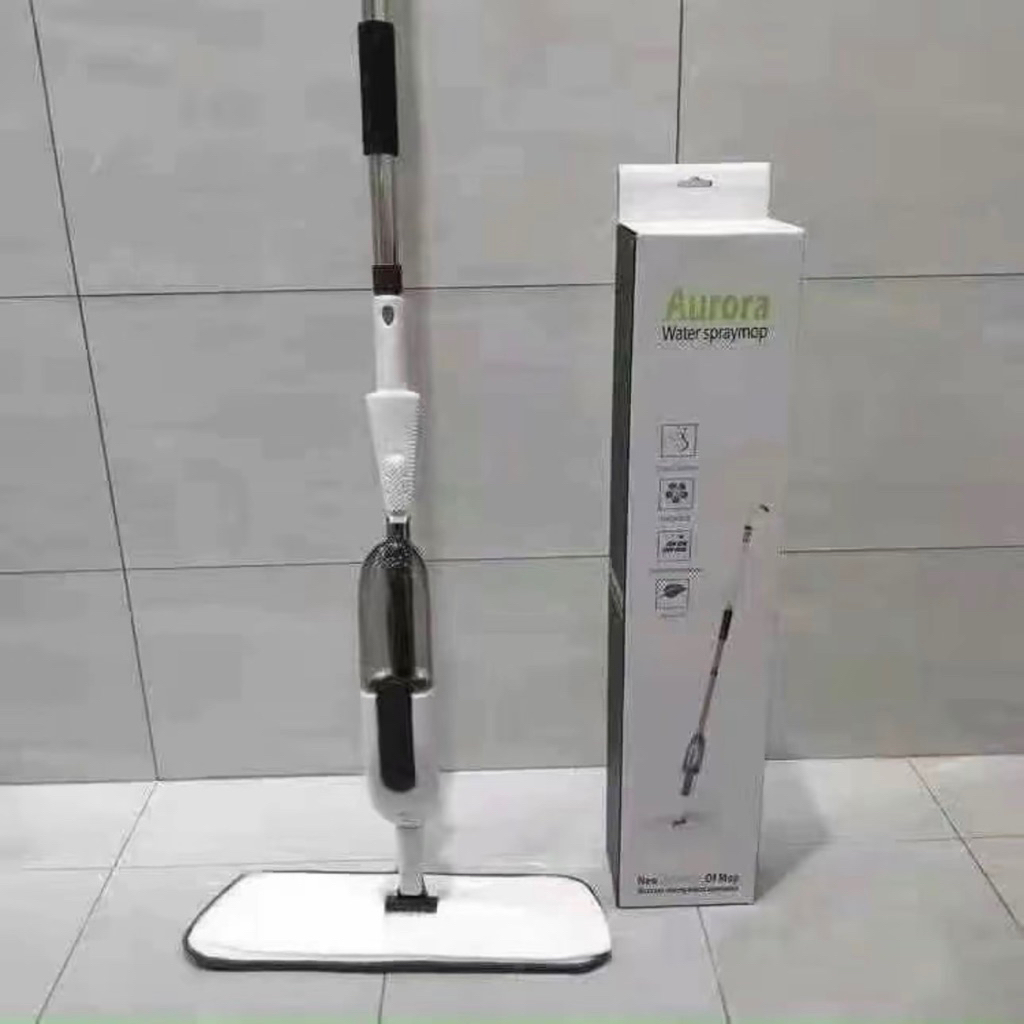 Cây Lau Nhà Phun Sương Xoay 360 Độ Có Bình Xịt Nước Lau Sàn Thông Minh Làm Sạch