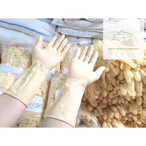 2KG Găng tay lattex Bao tay y tế lattex đủ số lượng,nhám lòng bàn tay, thuận cả hai tay