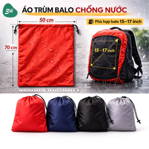 Túi Dây Rút Chống Nước 3II HOME Túi Size Lớn Đa Năng Trùm Bảo Vệ Ba Lô Quần Áo Đồ Dùng Không Bị Ướt