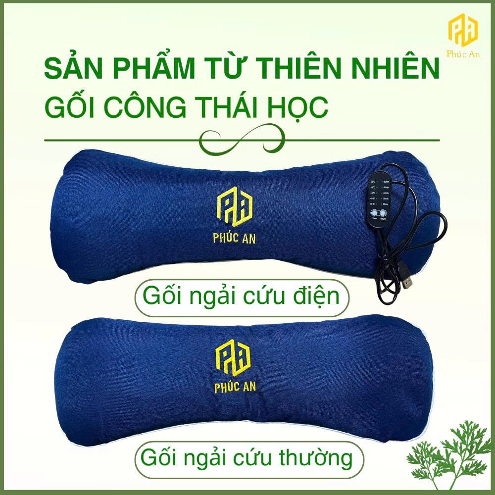 [PHÚC AN] Combo 4 Thảm điện + gối điện ngải cứu chính hãng Phúc An, Quà tặng cao cấp
