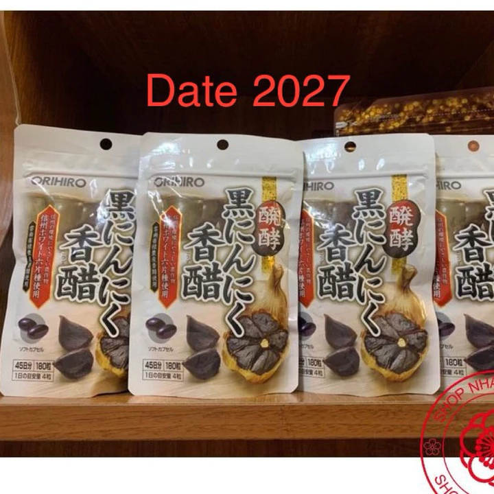 Tỏi đen Nhật Bản orihiro 180 viên