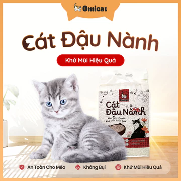 Cát vệ sinh cho mèo - cát mèo đậu nành HICAT - Cát vệ sinh cho mèo vón cục nhanh, khử mùi, tan trong nước 6L(2kg)