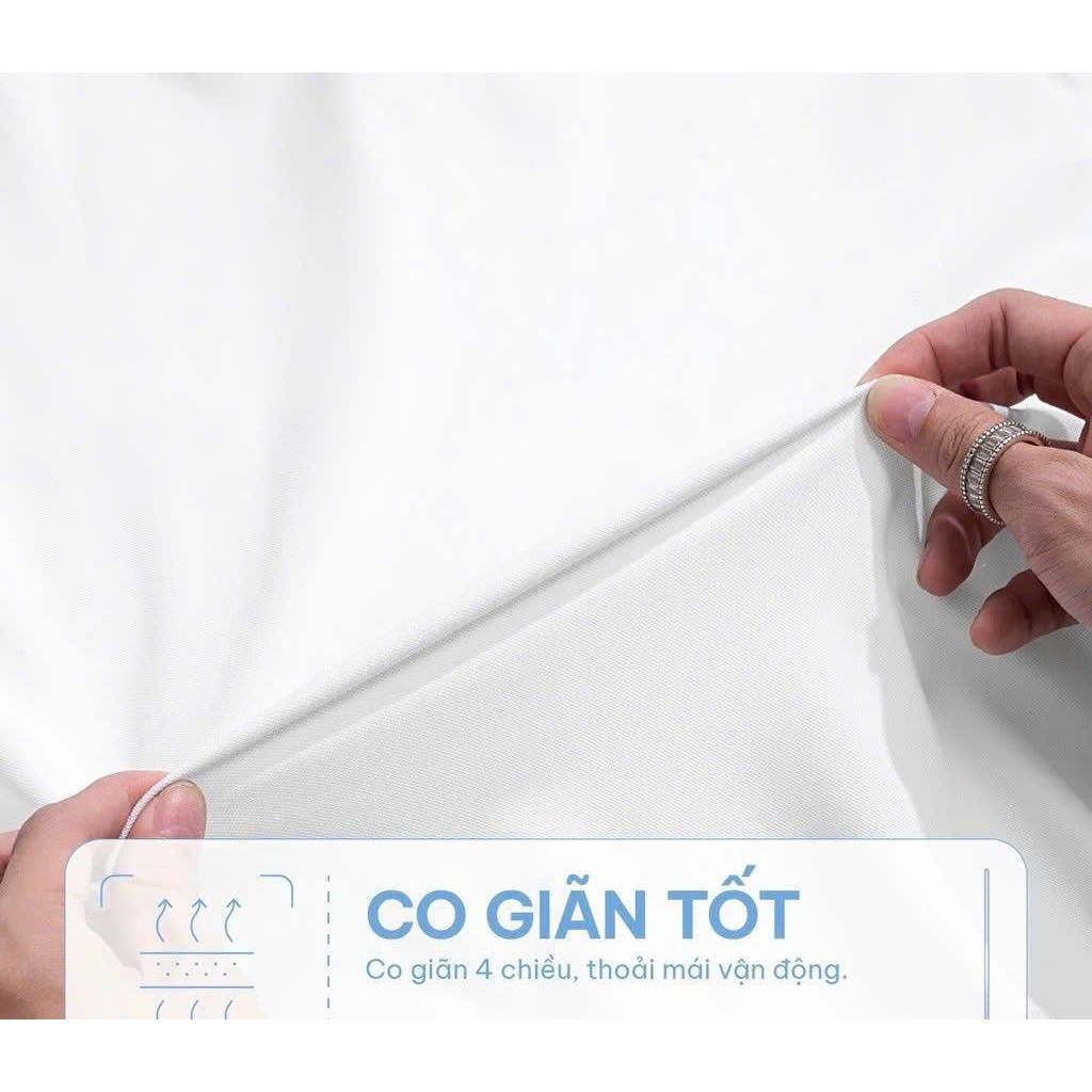Áo POLOVIVIP nam phối màu chất cá sấu mềm mịn thoáng mát co giãn 4 chiều chống nhăn phong cách trẻ trung
