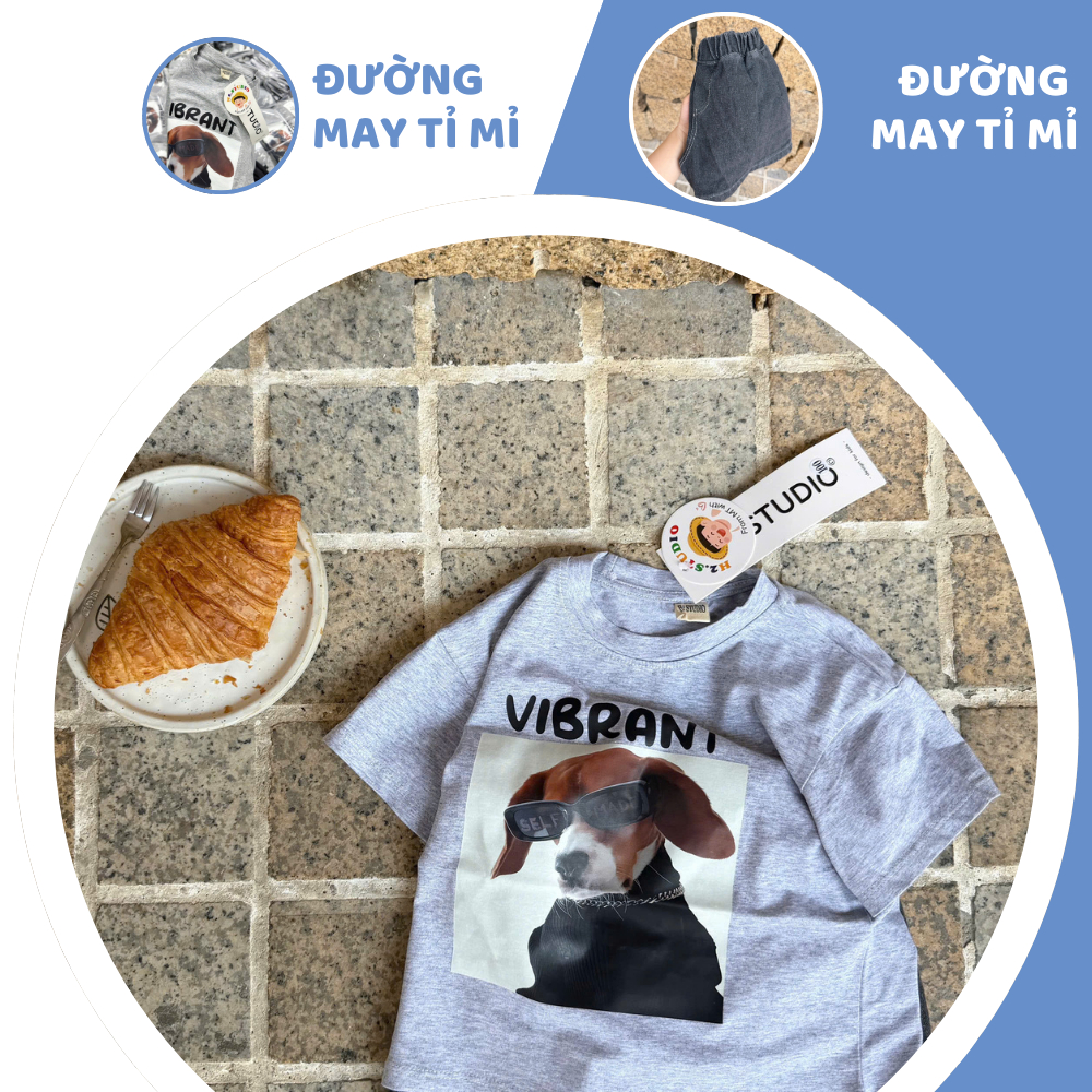 [À ƠI SHOP] N50- bộ cộc chó đeo kính vibrant 129k- a117.1785