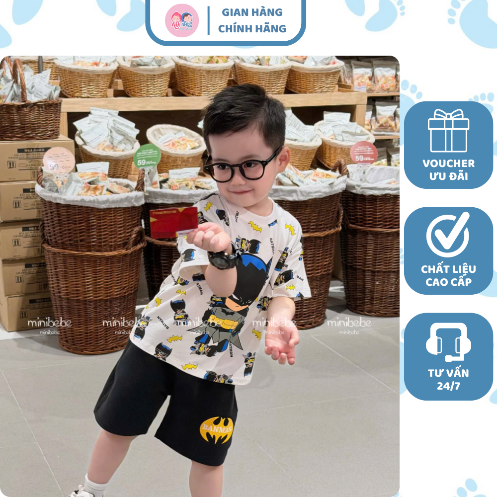 [À ƠI SHOP] B21- bộ cộc người batman to nhỏ - a117.1780