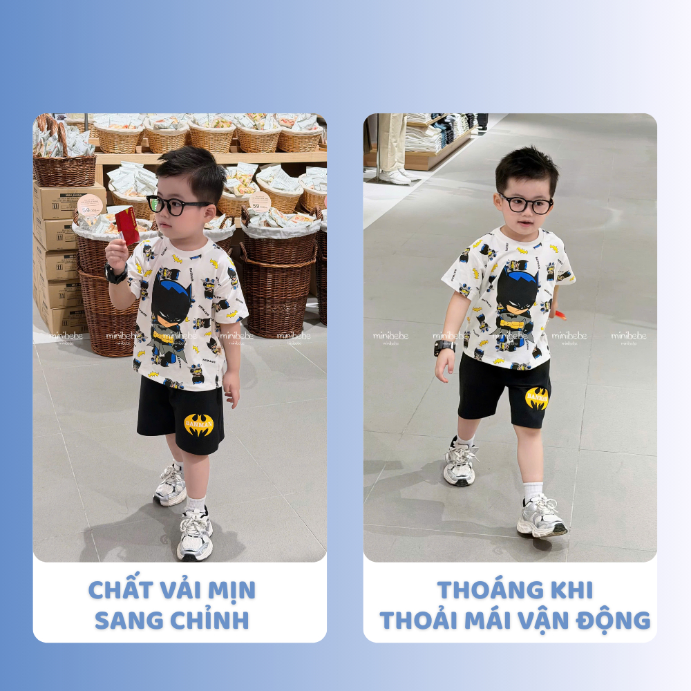 [À ƠI SHOP] B21- bộ cộc người batman to nhỏ - a117.1780