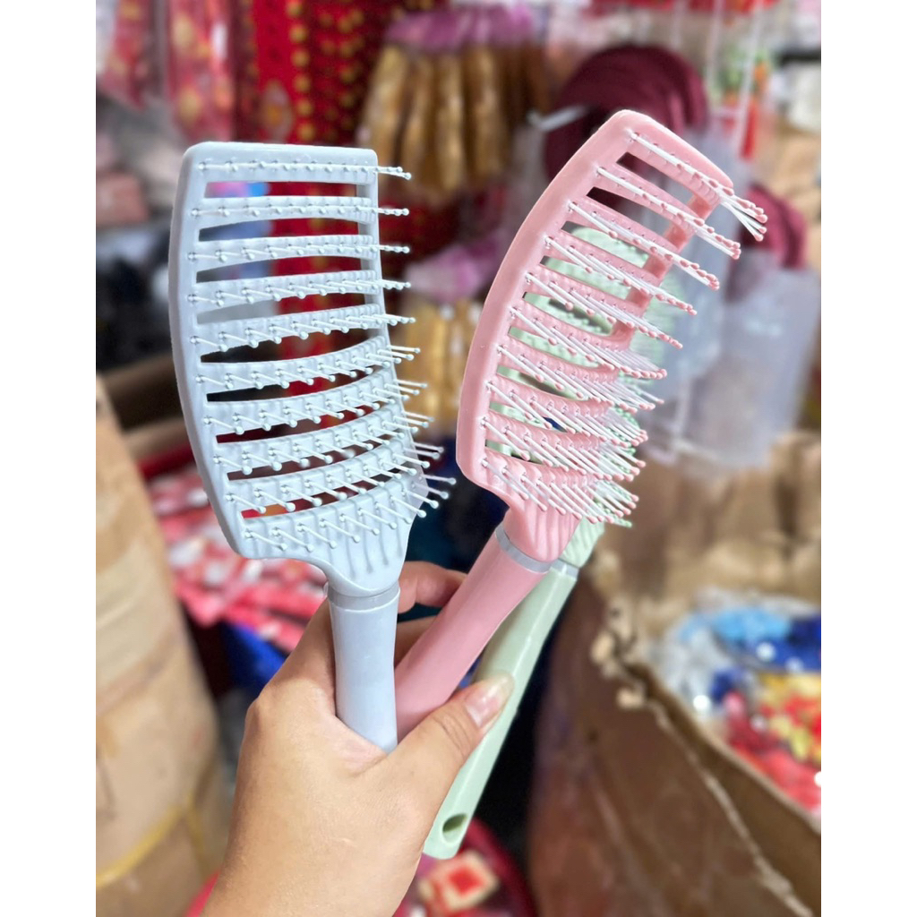 LƯỢC CHẢI TÓC GỠ RỐI TONE MÀU PASTEL
