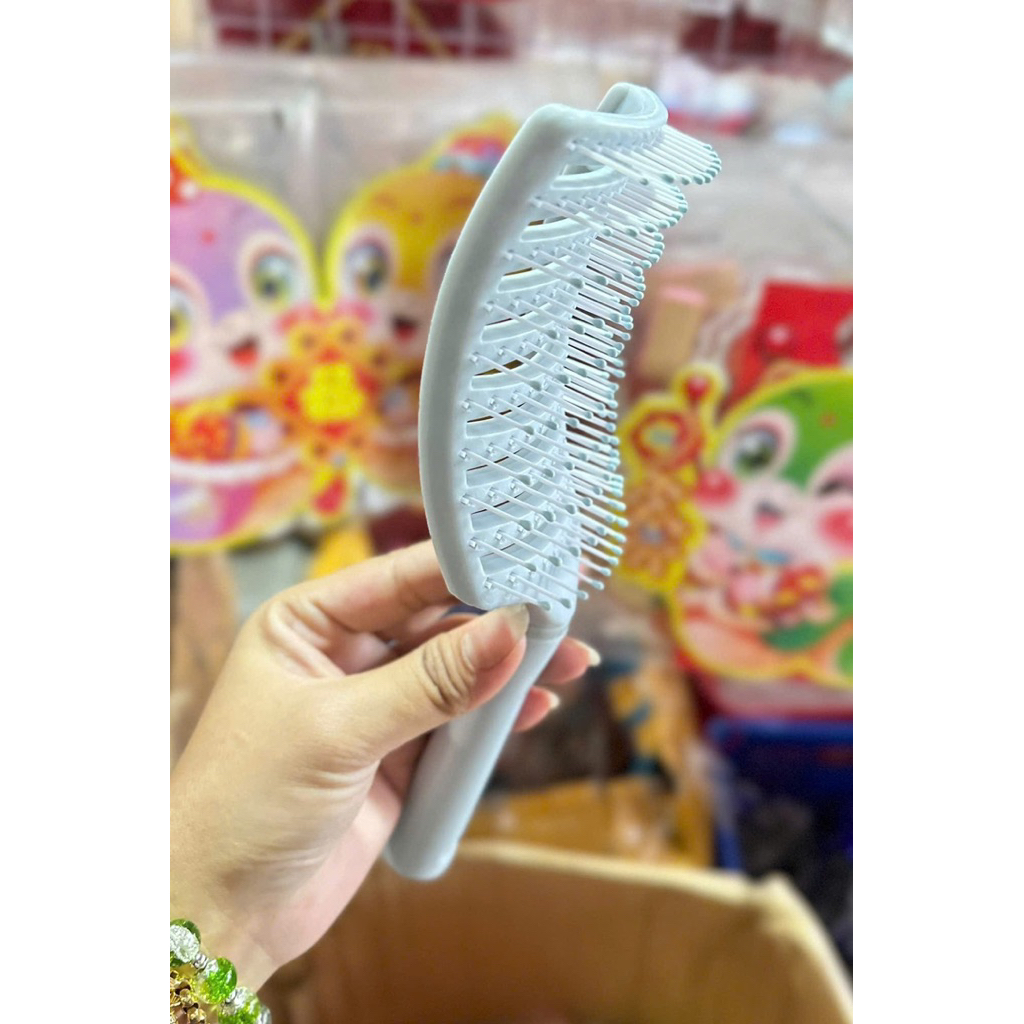 LƯỢC CHẢI TÓC GỠ RỐI TONE MÀU PASTEL