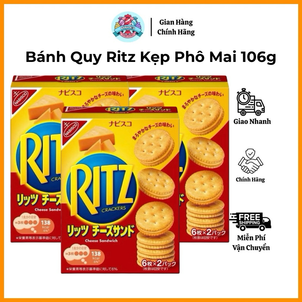 Ritz - Bánh Quy Giá Tốt, Chính Hãng, Đảm Bảo | Shopee Việt Nam