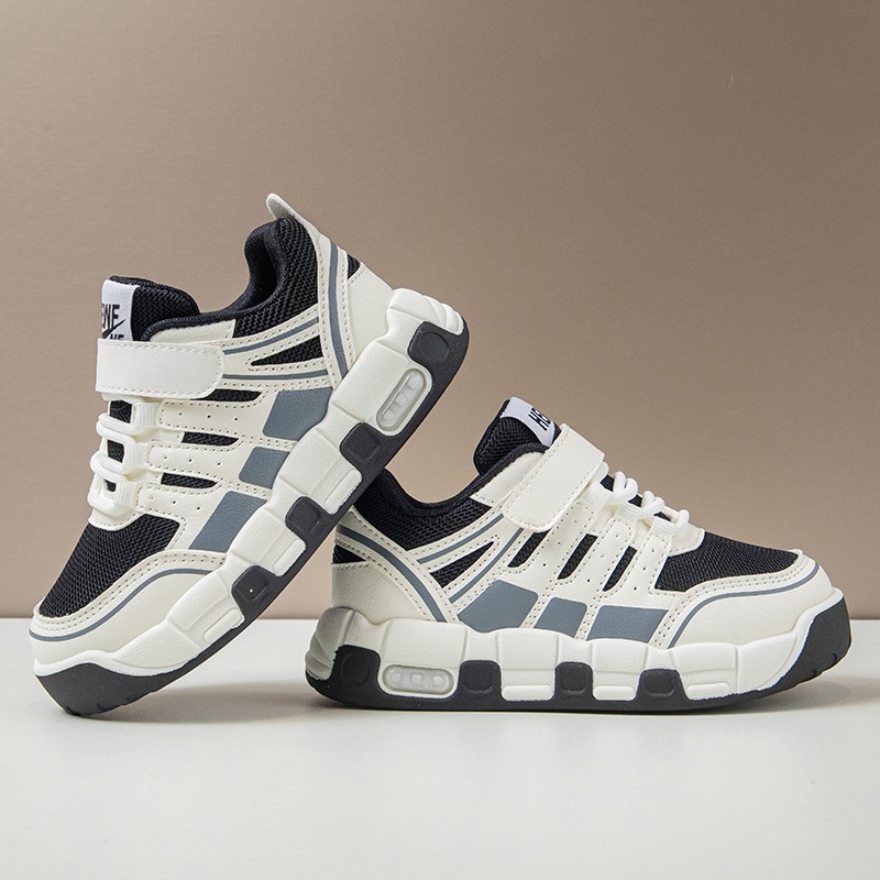 [M166] Giày Thể Thao Bé Trai Phong Cách HipHop - Giày Sneaker Trẻ Em Đế Êm Siêu Nhẹ Chống Trơn Trượt Cho Bé Đi Học