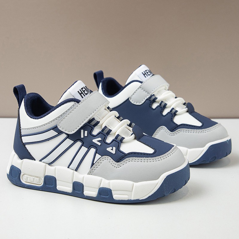 [M166] Giày Thể Thao Bé Trai Phong Cách HipHop - Giày Sneaker Trẻ Em Đế Êm Siêu Nhẹ Chống Trơn Trượt Cho Bé Đi Học