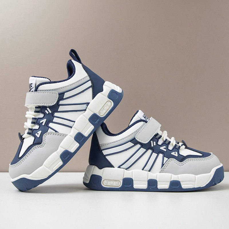 [M166] Giày Thể Thao Bé Trai Phong Cách HipHop - Giày Sneaker Trẻ Em Đế Êm Siêu Nhẹ Chống Trơn Trượt Cho Bé Đi Học