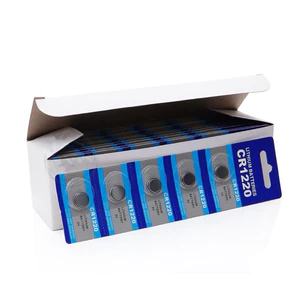 Vỉ 5 viên pin CR1220 Battery 3V ( GIÁ 1 Vĩ 5 VIÊN )